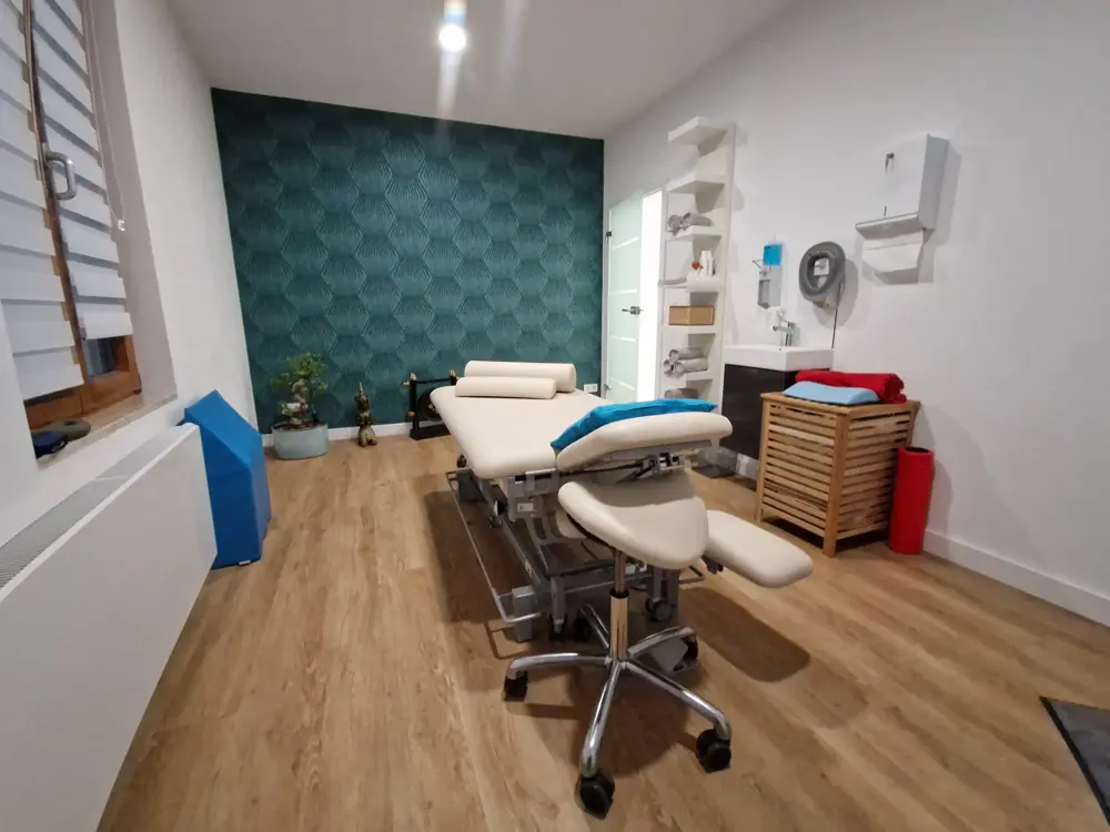 Der Eingang zur Praxis